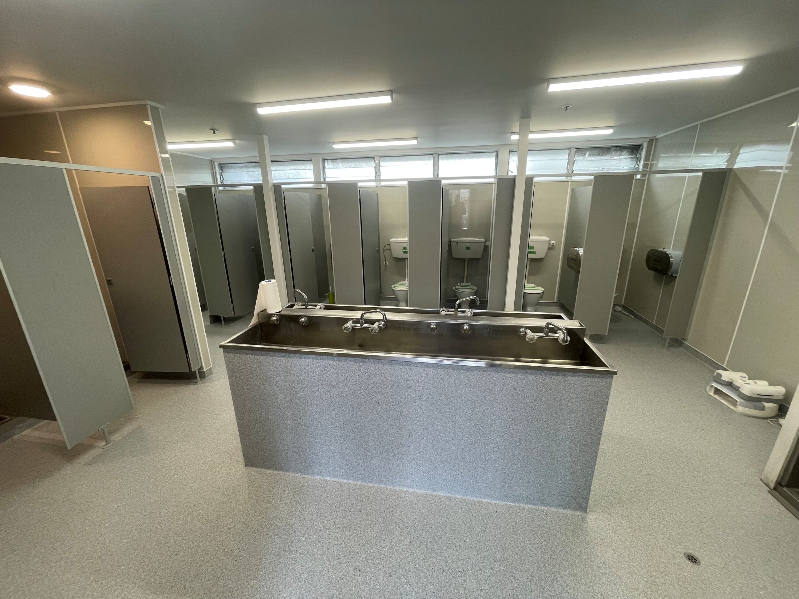 New staff bathroom facilities at NZ Bus depot
