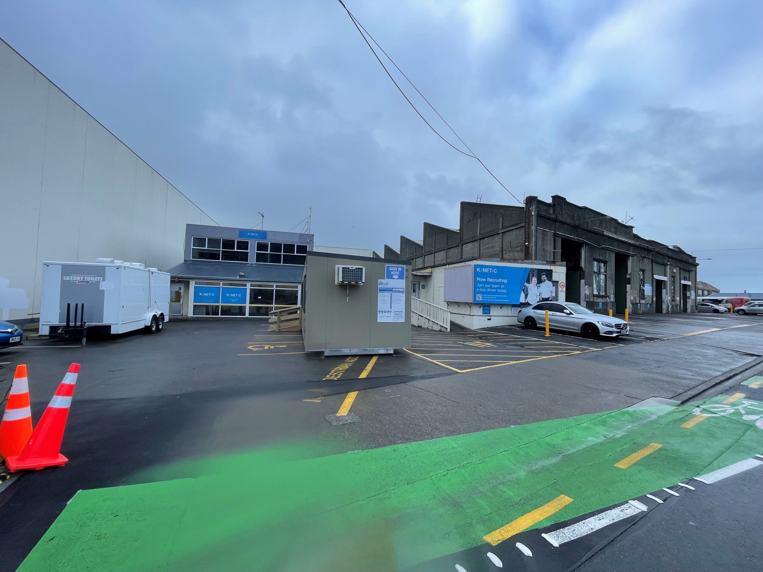 NZ Bus Kilbirnie depot site